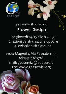 corso flower design Magenta