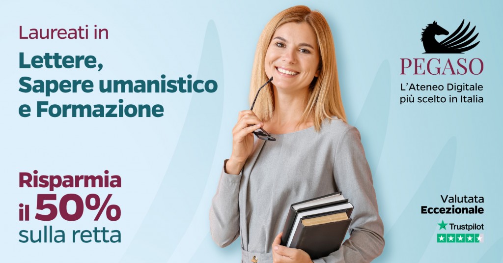 Lettere sapere umanistico e formazione laurea online